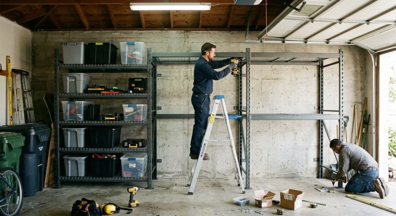 Storage Rack Installation in Silver Spring, MD