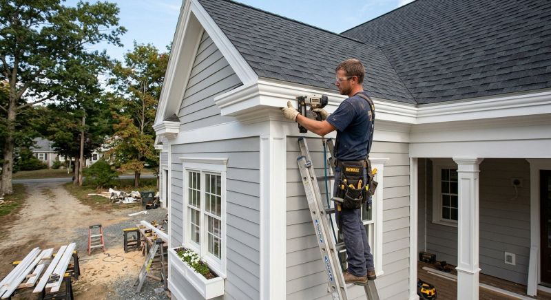 Exterior Trim Work in Kansas City, KS