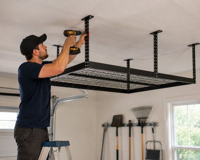 Garage Tool Rack Installation in Fairfax, VA