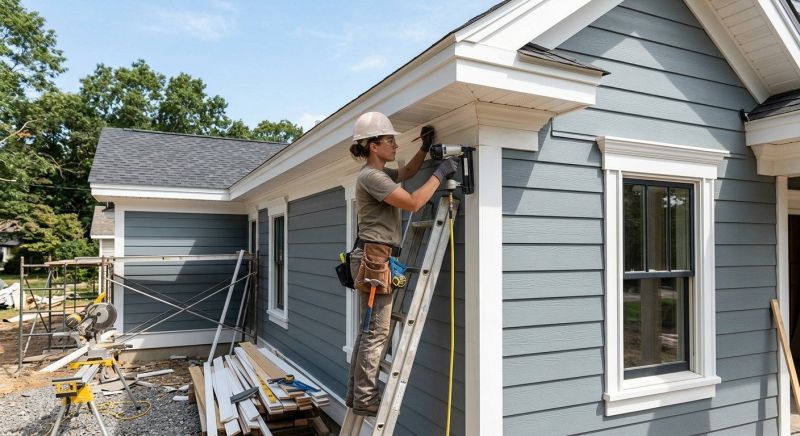 House Trim Installation in Olathe, KS