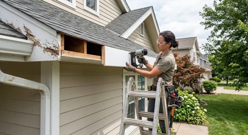 Metal Fascia Repair in Wilmington, NC