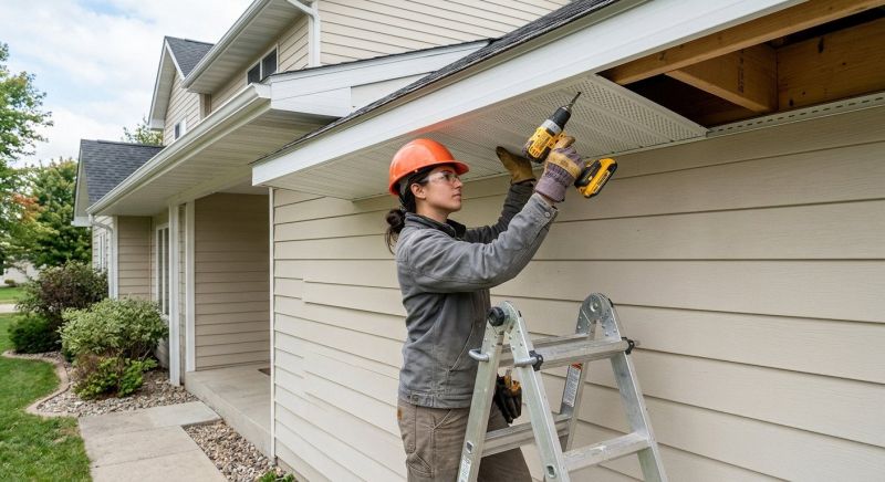 Soffit Replacement in Olathe, KS